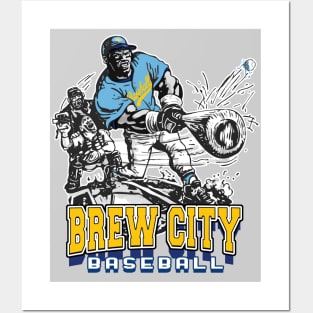 Brew City Big Stick Baseball Posters and Art